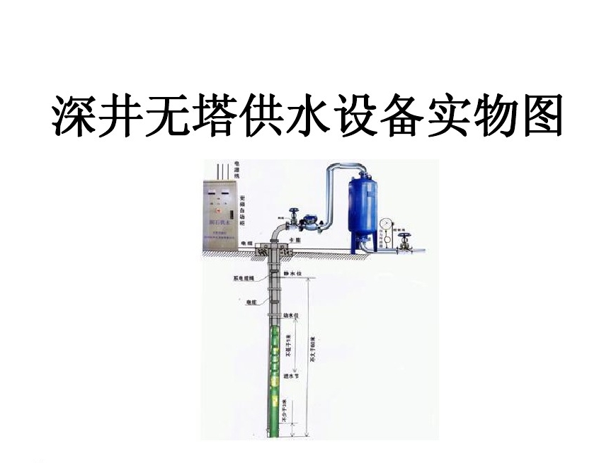 北海银海区井泵无塔式供水设备